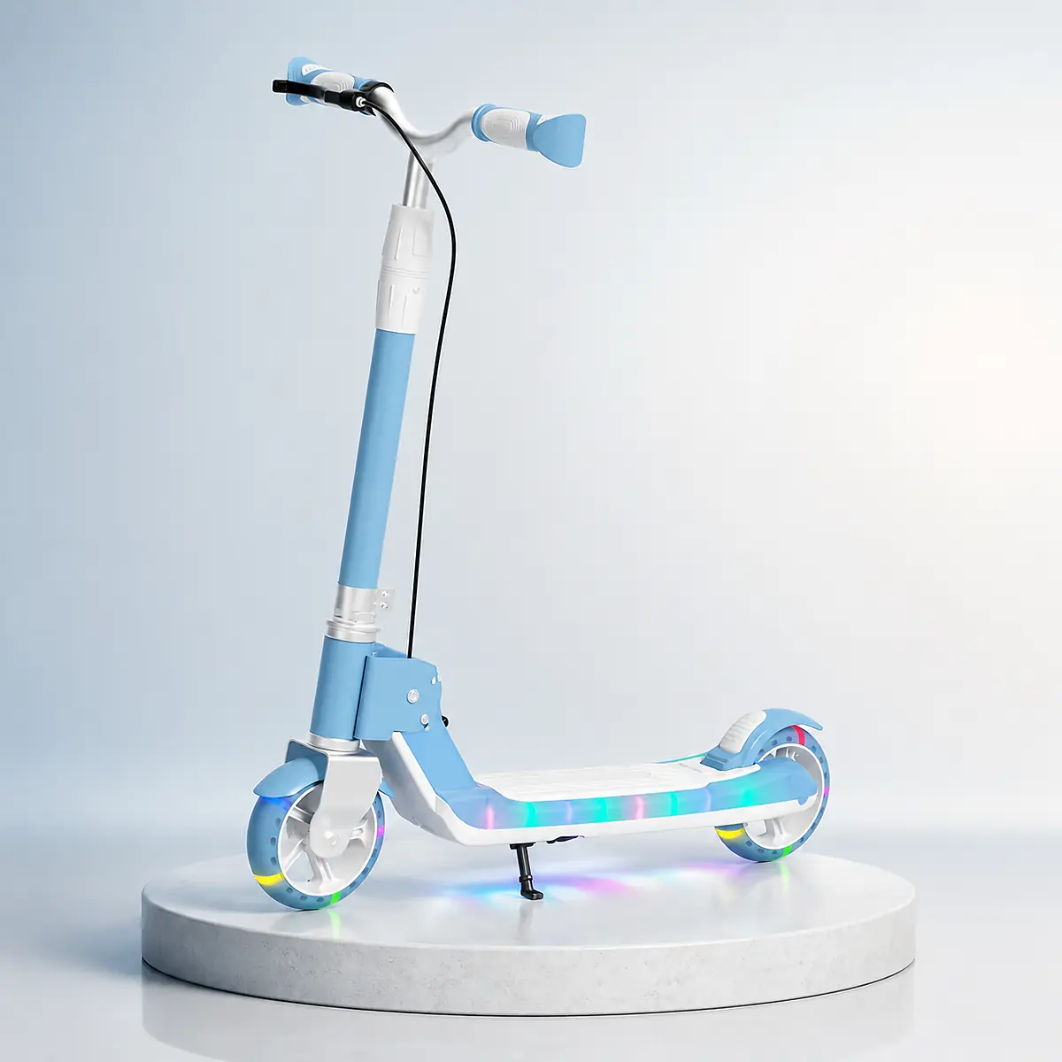 Sapphire Blue Lumora GlowRide LED Kids Scooter